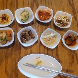 Side dishes (Banchan)
