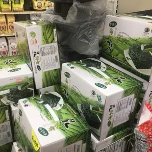Biggest box of seaweed wrappers I've ever seen