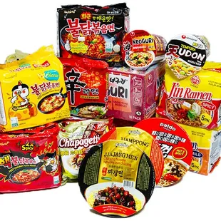 a pile of asian food