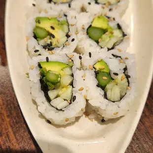 Veggie sushi roll