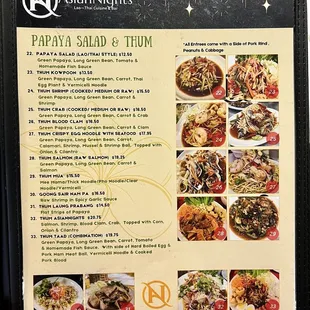 The only page of the menu I care about