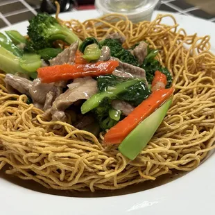 Crispy Egg Noodle