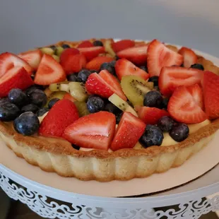 Fresh fruit tart