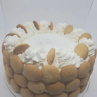 Banana pudding cake