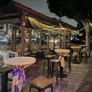 Parklet Special Event Set Up