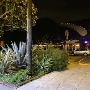 View of bar from across street