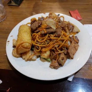 Was feeling Asian buffet and decided to go to Asihi!