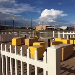 Sip some Joe and breathe in smog-free West Texas air!