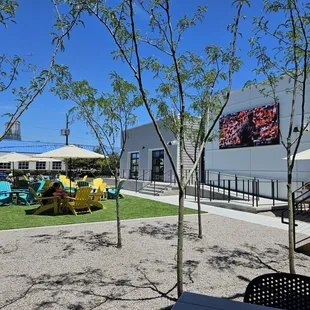Outdoor courtyard