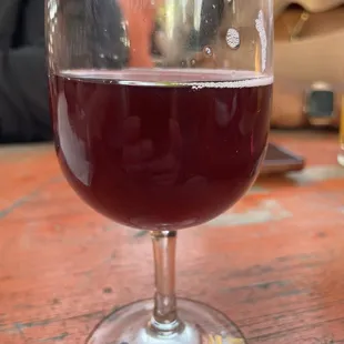 Blackberry cider
