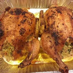 Stuffed chicken