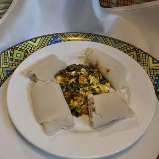 3. Spinach with Ricotta