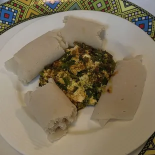 3. Spinach with Ricotta