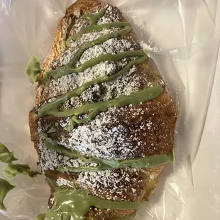 Pistachio croissant special