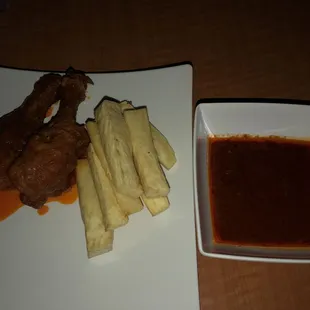 Chicken and yam