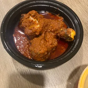 White Rice &amp; Chicken/Stew