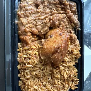 Beans &amp; Rice with Chicken