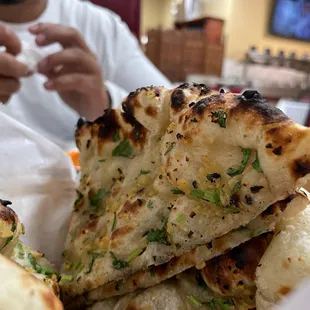Garlic naan - everyone's favorite