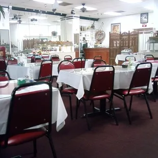 The seating area @ Asoka