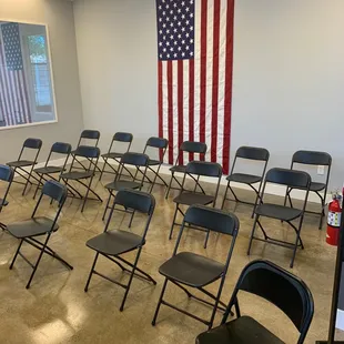 Classroom for CCW course.