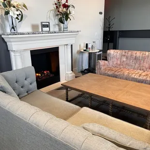 A cozy area of the loft.