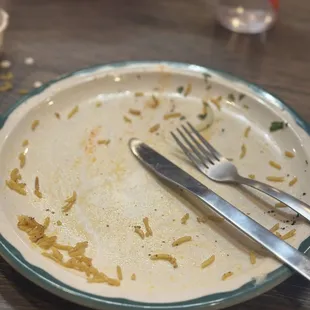finished plate lol