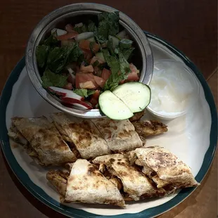 M6. Chicken Shawarma w/ salad instead of fries (same cost) 12.99 (11/2024)