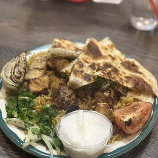 W2 Chicken Tawouk Wrap