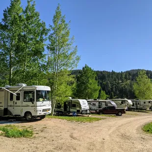 double wide pull through sites