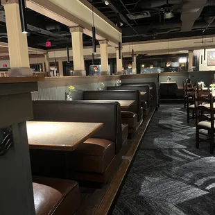 interior, sushi and sashimi