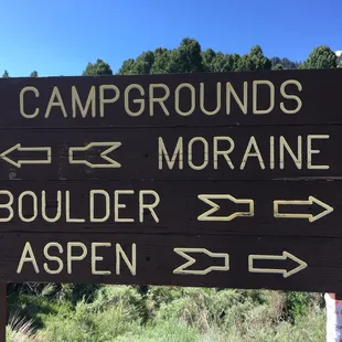 Aspen Campground is a first come, first served campground. It is very primitive, only has pit toilets or out houses.