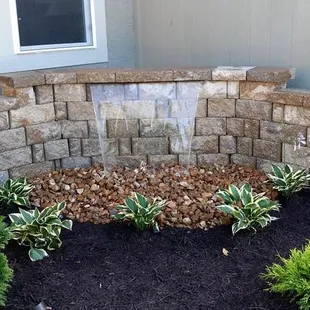 a corner of a garden