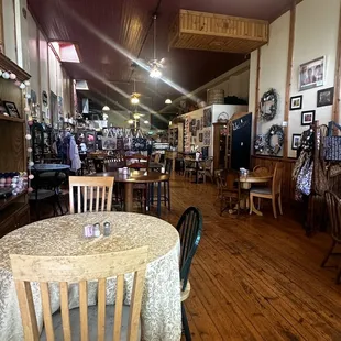 tables and chairs
