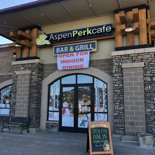 Aspen Perk Cafe building