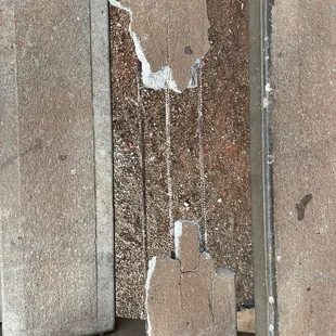broken stairs
