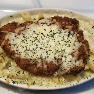 Chicken Asiago Alfredo