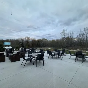 Outdoor patio.