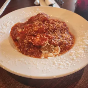 Lots of meatballs in the appetizer