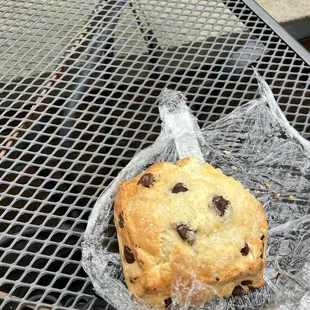 Chocolate chip scone