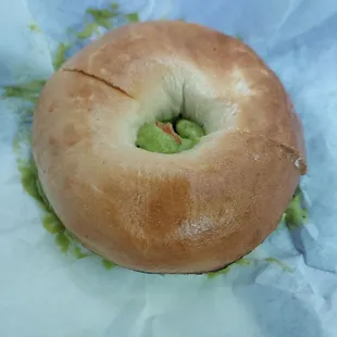 New York Bagel wth Avocado