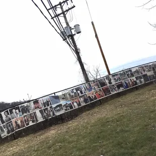 Art fence ...