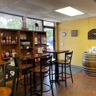 Merch and a few tables