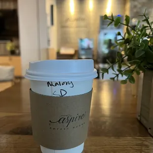 Snickerdoodle dirty chai latte