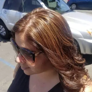 This was taken in direct sunlight!  I love it!!