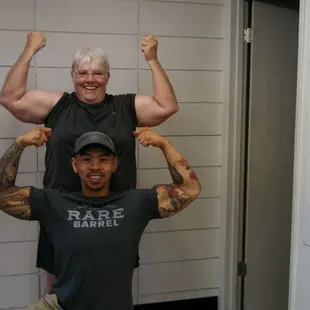 Coach Payuyao and Carolyn!