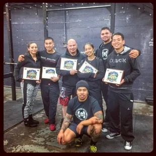 Four 1st place finishes and one 2nd place finish at the 2014 West Coast Raw Power Lifting Championships in Sacramento, CA.
