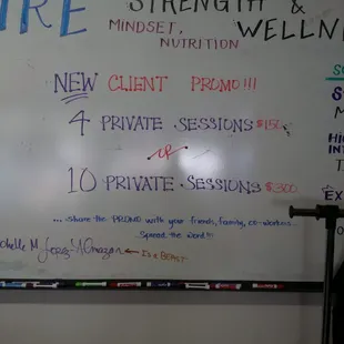 New client promo.. 4 private sessions for $150 or 10 private sessions for $300 #teamasw #newclientpromo