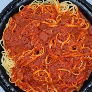 Linguine marinara