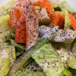 Green Salad with house creamy vinaigrette