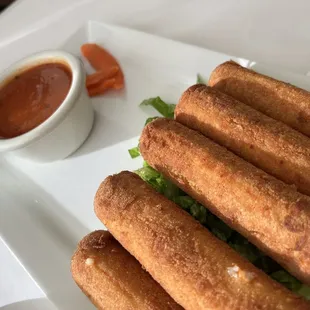 a plate of food